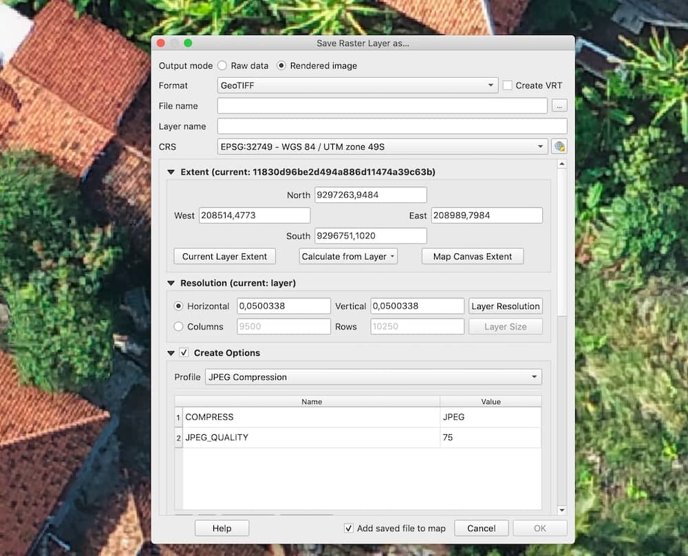 How to process your own UAV imagery with Mapflow